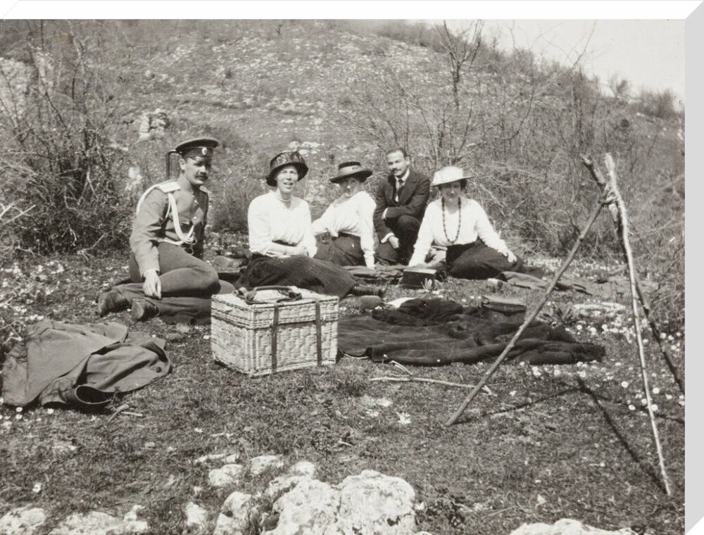 A picnic at the river Bzib about 40 versts from Gagra. - Image 67