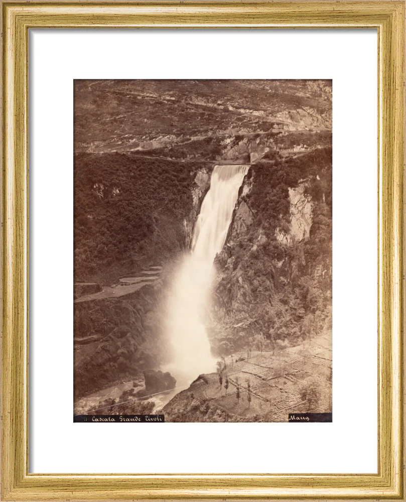 'The Grand Waterfall, Tivoli', Italy, c 1850-1900. - Image 5