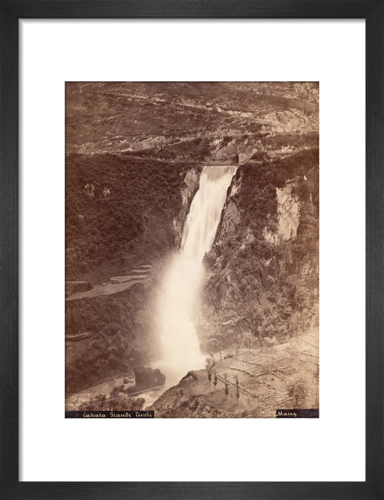 'The Grand Waterfall, Tivoli', Italy, c 1850-1900. - Image 8