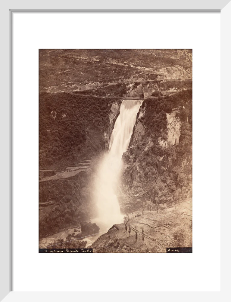 'The Grand Waterfall, Tivoli', Italy, c 1850-1900. - Image 9