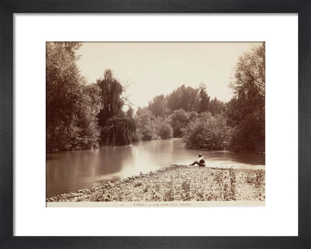 River Aniene, Tivoli, Italy, c 1850-1900. - Image 36