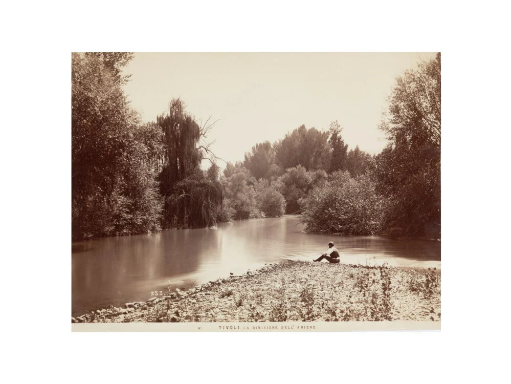River Aniene, Tivoli, Italy, c 1850-1900. - Image 55