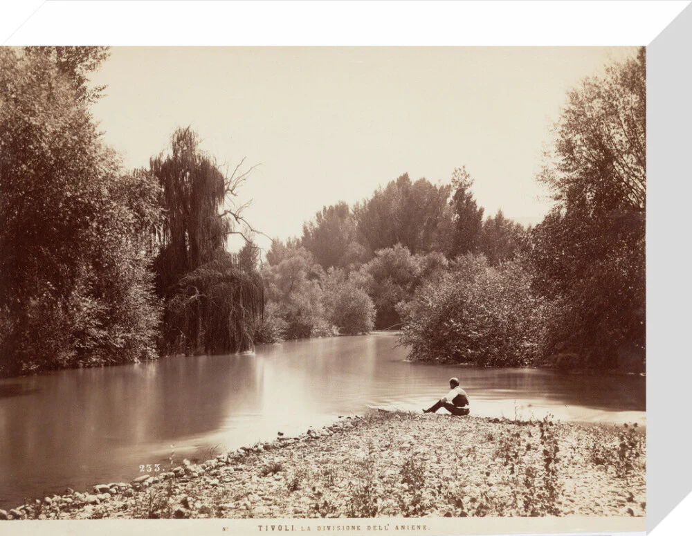 River Aniene, Tivoli, Italy, c 1850-1900. - Image 64