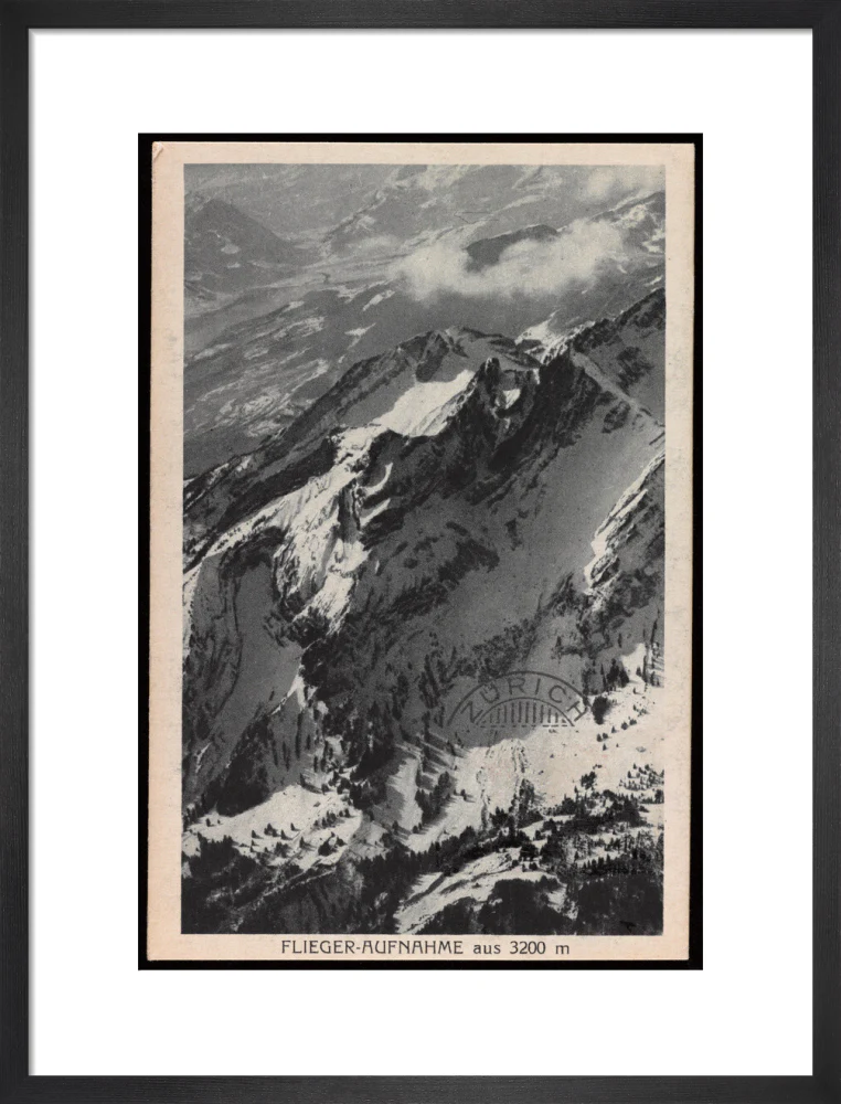Postcard for the Flieger-Aufnahme at 3200m, 1927. - Image 13
