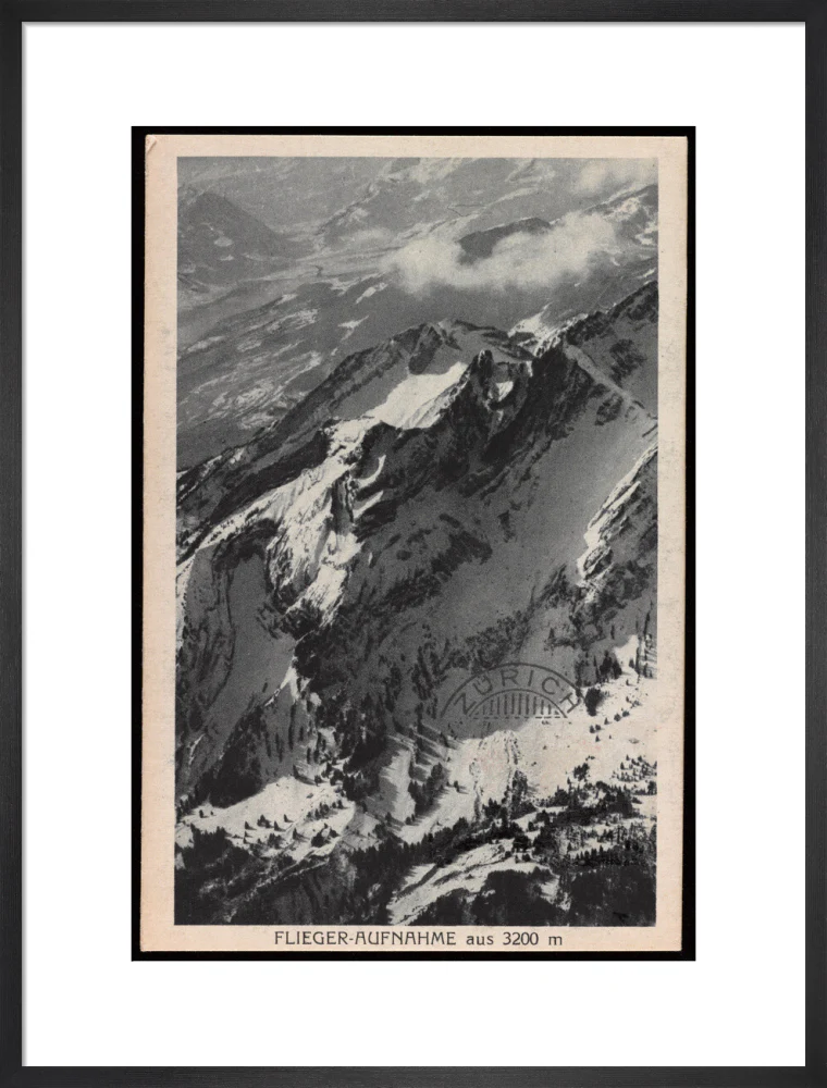 Postcard for the Flieger-Aufnahme at 3200m, 1927. - Image 51