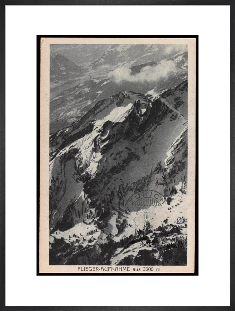 Postcard for the Flieger-Aufnahme at 3200m, 1927. - Image 56