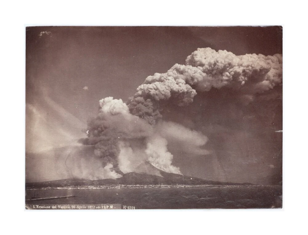 Eruption of Vesuvius, Italy, 4.30 pm, 26 April, 1872. - Image 29