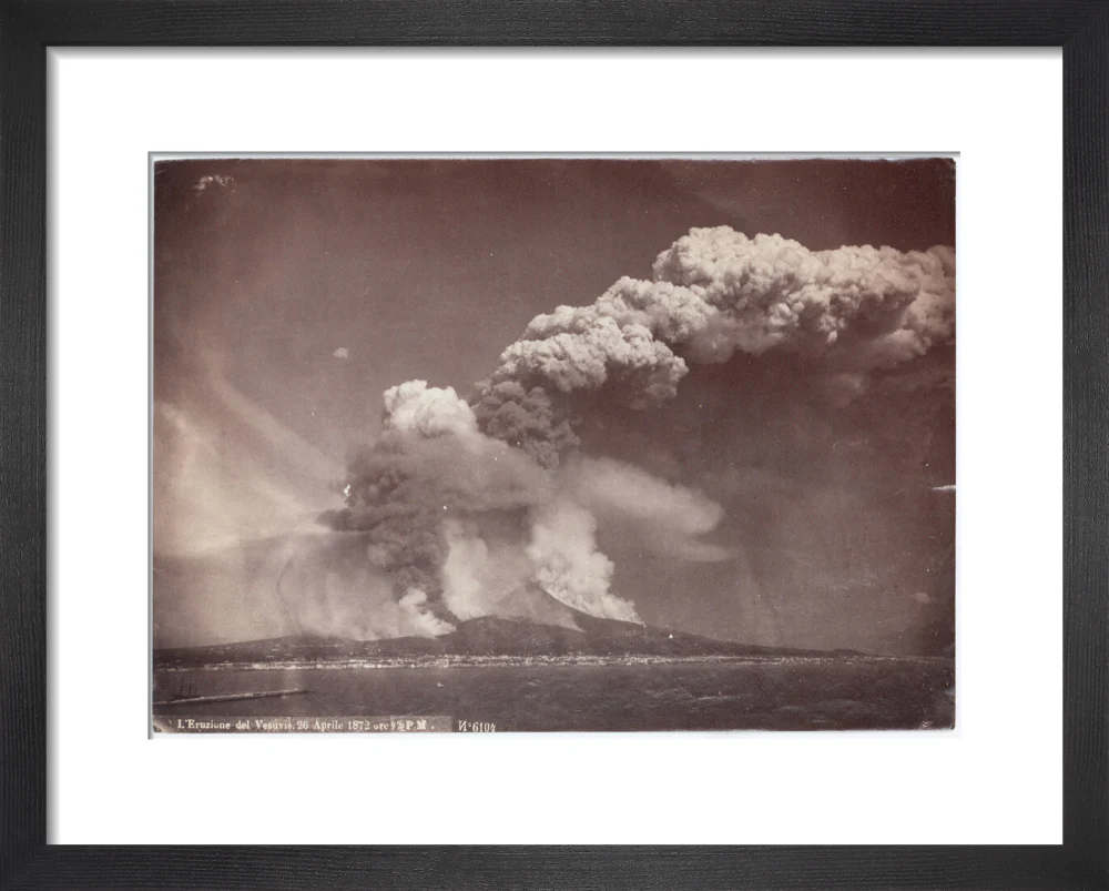 Eruption of Vesuvius, Italy, 4.30 pm, 26 April, 1872. - Image 3