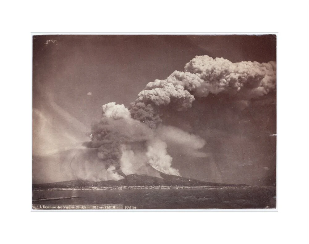 Eruption of Vesuvius, Italy, 4.30 pm, 26 April, 1872. - Image 35