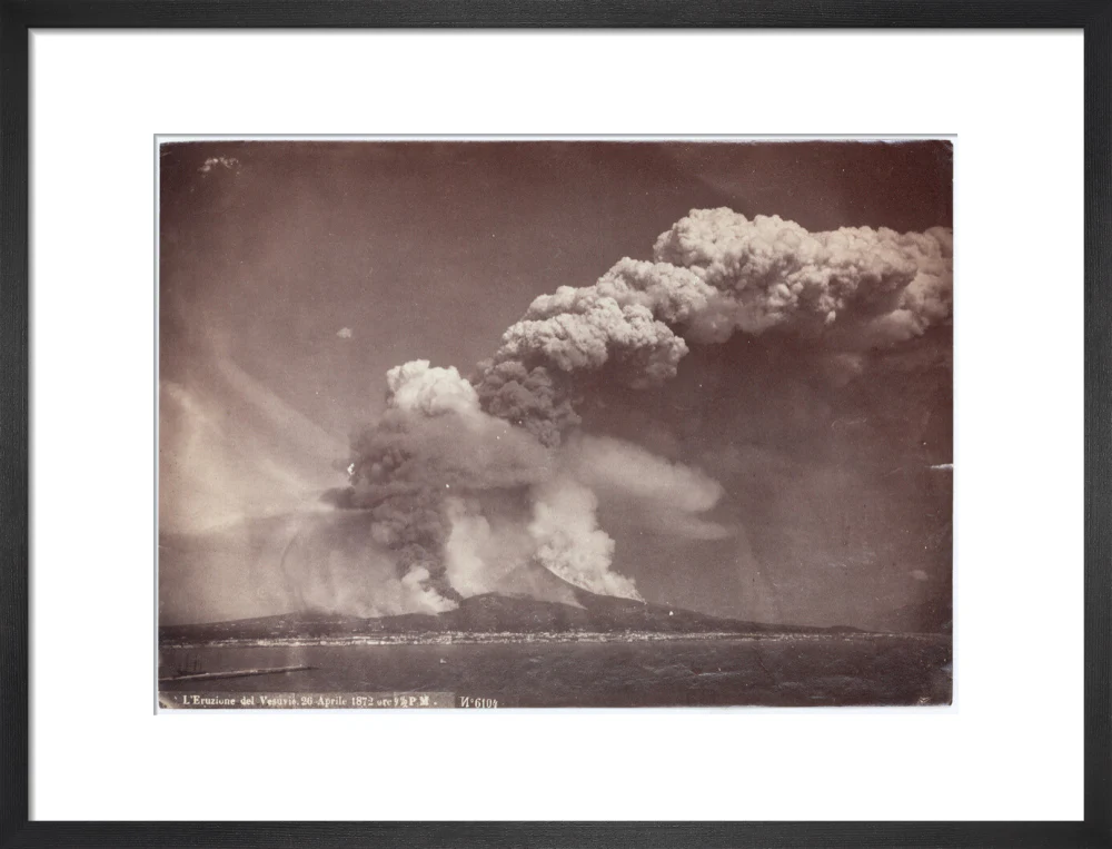 Eruption of Vesuvius, Italy, 4.30 pm, 26 April, 1872. - Image 46