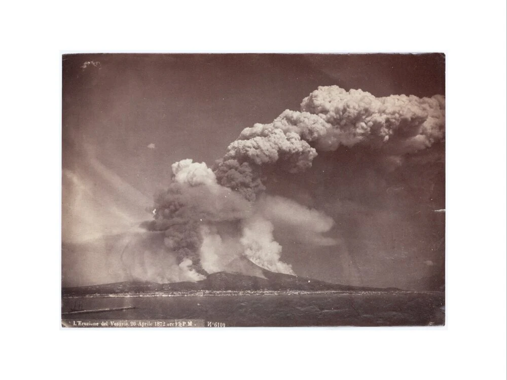 Eruption of Vesuvius, Italy, 4.30 pm, 26 April, 1872. - Image 50