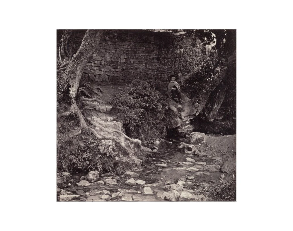 'Seven Springs, source of the Thames near Cheltenham', c 1850-1900. - Image 2