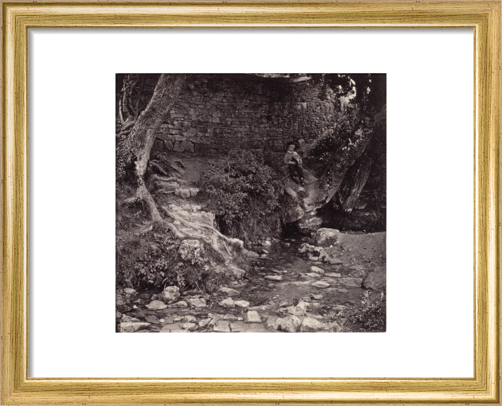 'Seven Springs, source of the Thames near Cheltenham', c 1850-1900. - Image 5