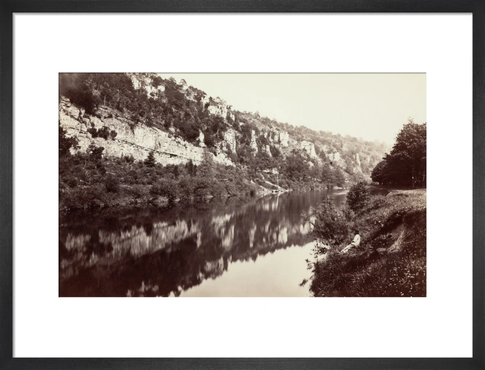The River Wye, near Chepstow, Monmouthshire, Wales, c 1850-1900. - Image 13