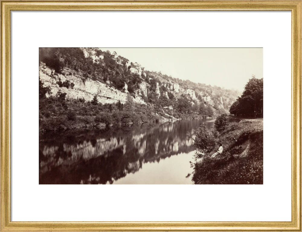 The River Wye, near Chepstow, Monmouthshire, Wales, c 1850-1900. - Image 15