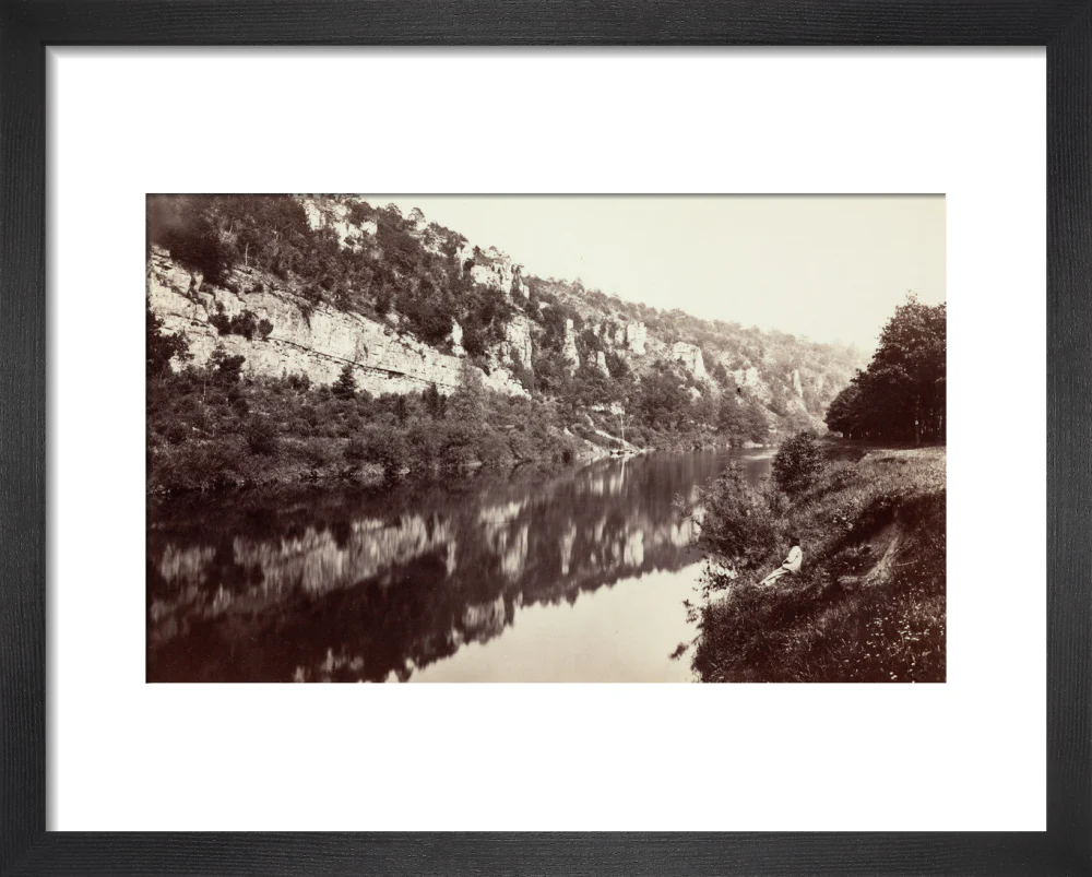 The River Wye, near Chepstow, Monmouthshire, Wales, c 1850-1900. - Image 3