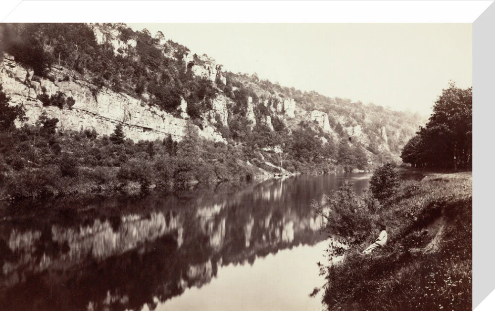 The River Wye, near Chepstow, Monmouthshire, Wales, c 1850-1900. - Image 32