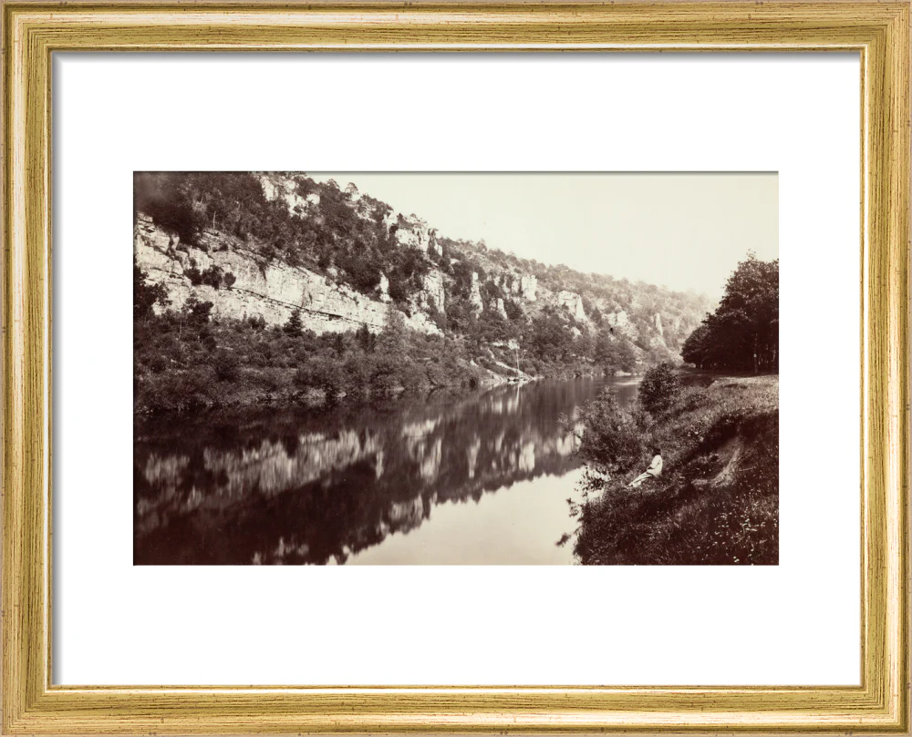 The River Wye, near Chepstow, Monmouthshire, Wales, c 1850-1900. - Image 5