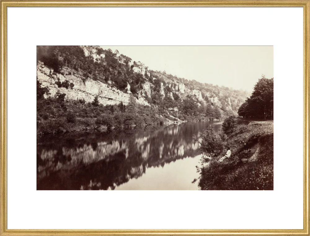The River Wye, near Chepstow, Monmouthshire, Wales, c 1850-1900. - Image 58