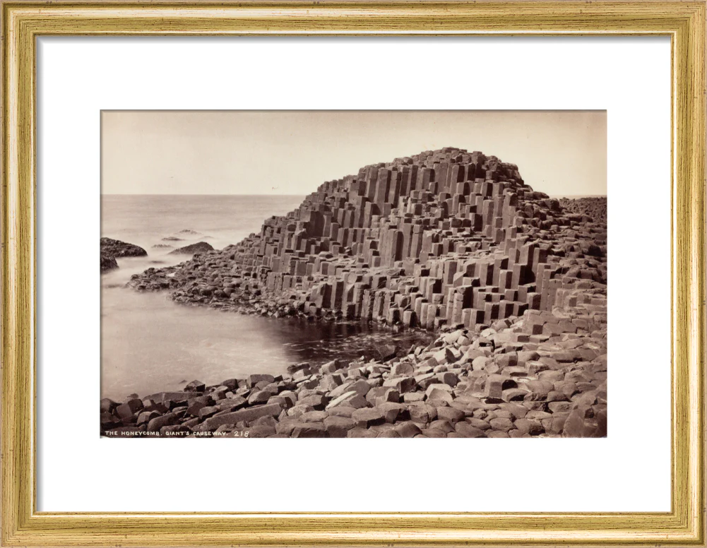 'The Honeycomb, Giant's Causeway', Northern Ireland, c 1850-1900. - Image 10