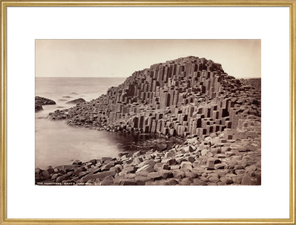 'The Honeycomb, Giant's Causeway', Northern Ireland, c 1850-1900. - Image 25