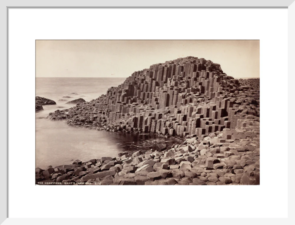 'The Honeycomb, Giant's Causeway', Northern Ireland, c 1850-1900. - Image 47