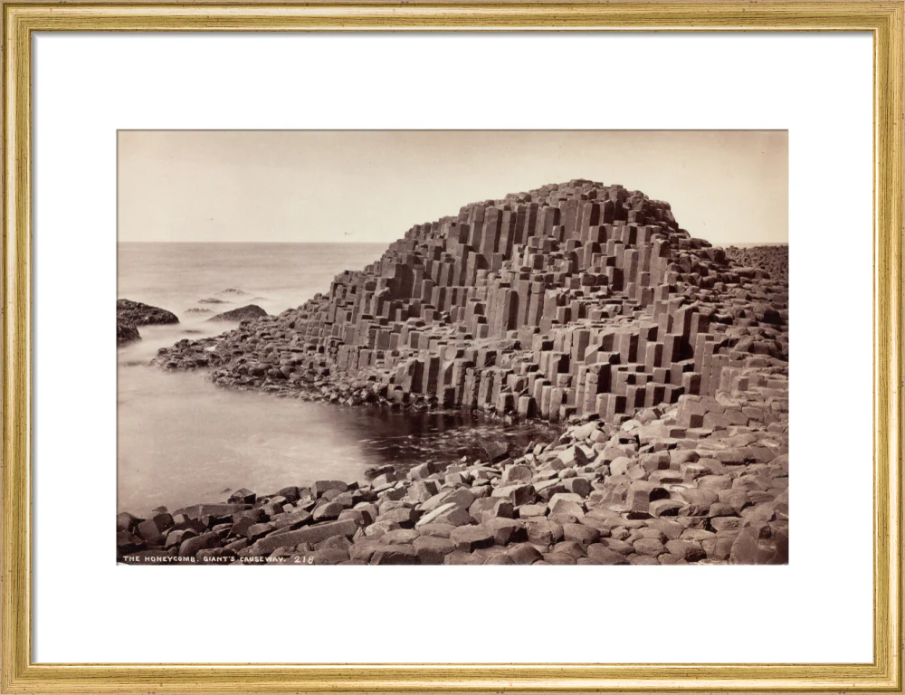 'The Honeycomb, Giant's Causeway', Northern Ireland, c 1850-1900. - Image 48