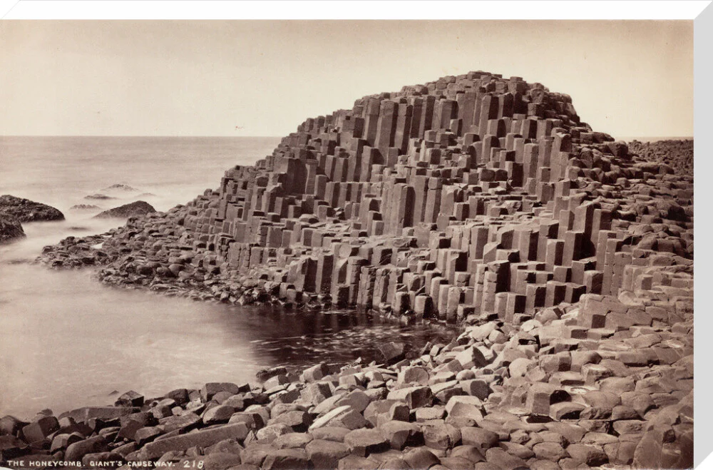'The Honeycomb, Giant's Causeway', Northern Ireland, c 1850-1900. - Image 67