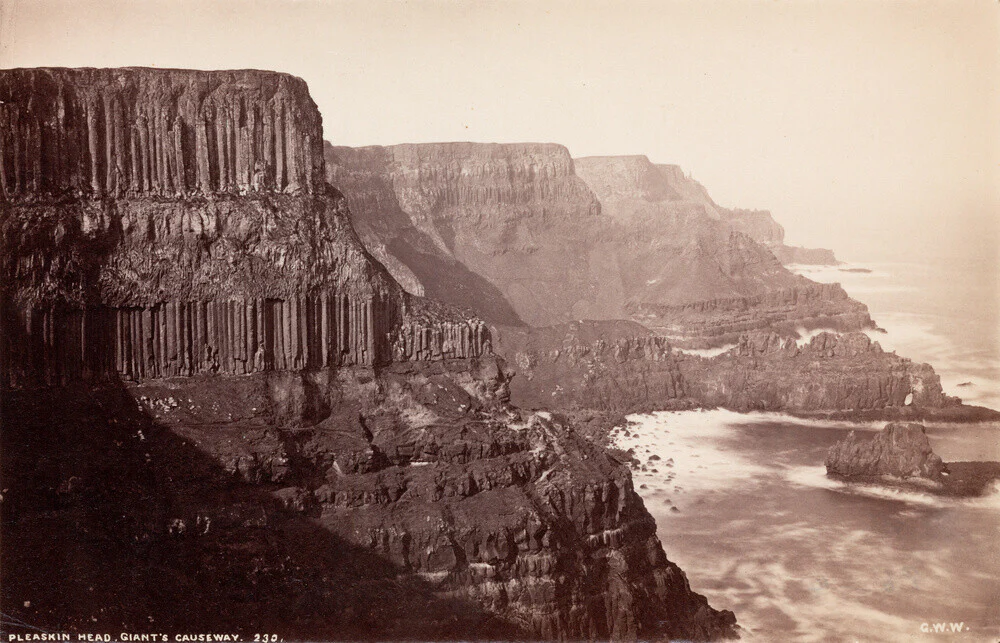 'Pleaskin Head, Giant's Causeway', Northern Ireland, c 1850-1900.