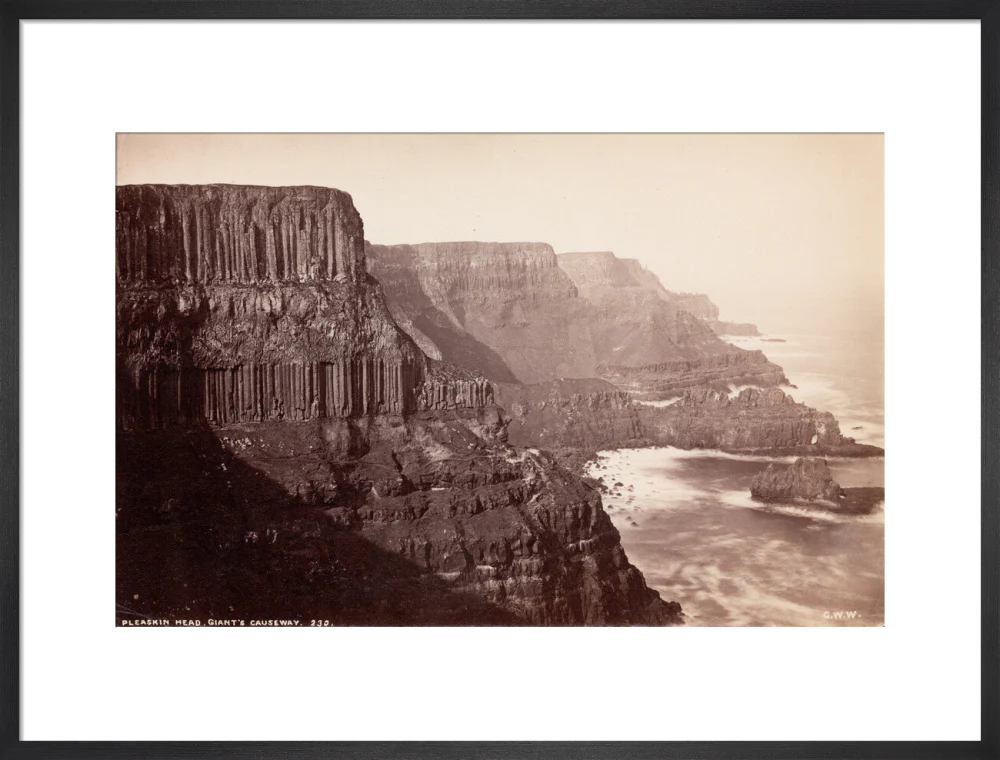 'Pleaskin Head, Giant's Causeway', Northern Ireland, c 1850-1900. - Image 18