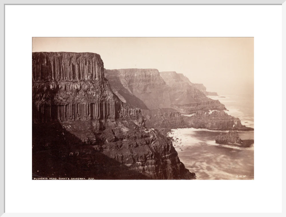 'Pleaskin Head, Giant's Causeway', Northern Ireland, c 1850-1900. - Image 24