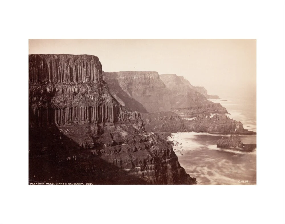 'Pleaskin Head, Giant's Causeway', Northern Ireland, c 1850-1900. - Image 35