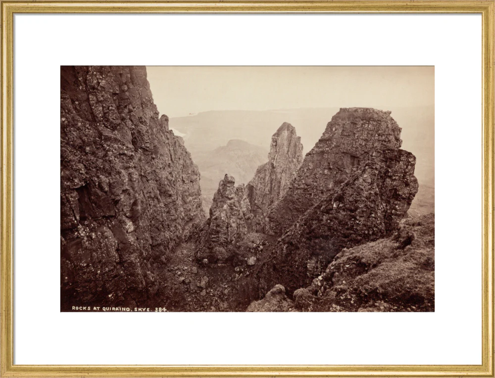'Rocks at Quiraing, Skye', Isle of Skye, Scotland, c 1850-1900. - Image 20