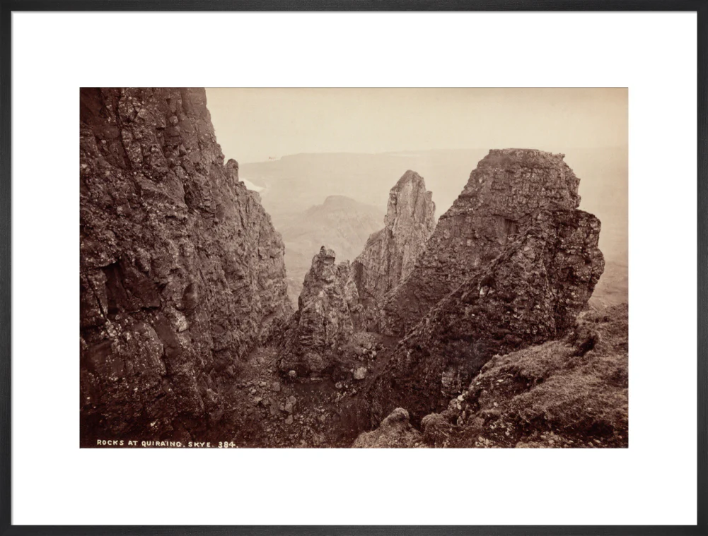 'Rocks at Quiraing, Skye', Isle of Skye, Scotland, c 1850-1900. - Image 23