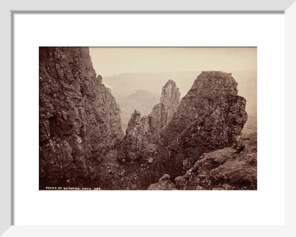 'Rocks at Quiraing, Skye', Isle of Skye, Scotland, c 1850-1900. - Image 4