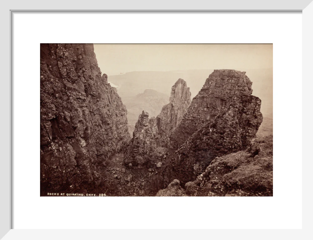 'Rocks at Quiraing, Skye', Isle of Skye, Scotland, c 1850-1900. - Image 42