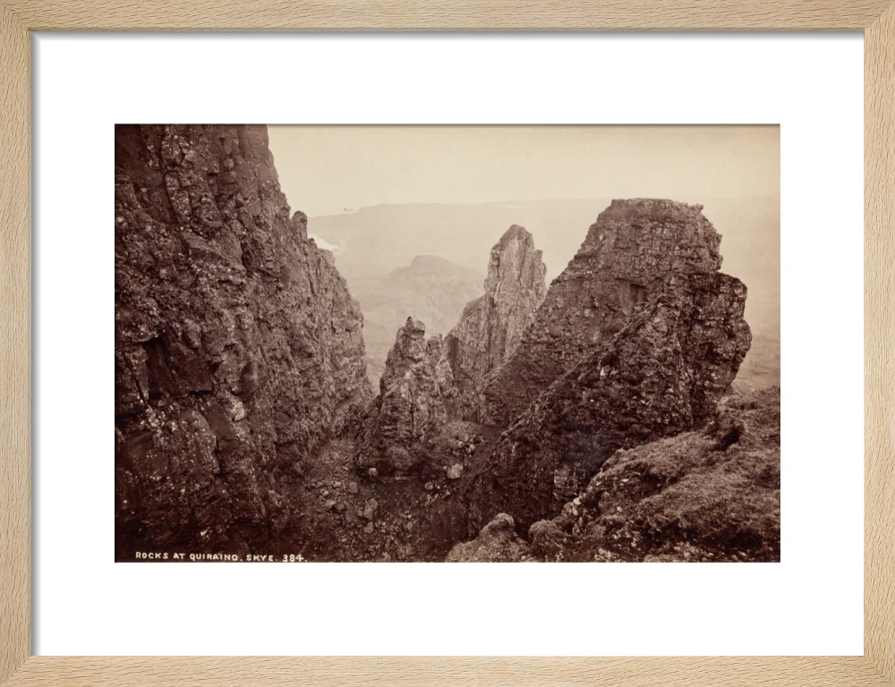 'Rocks at Quiraing, Skye', Isle of Skye, Scotland, c 1850-1900. - Image 44