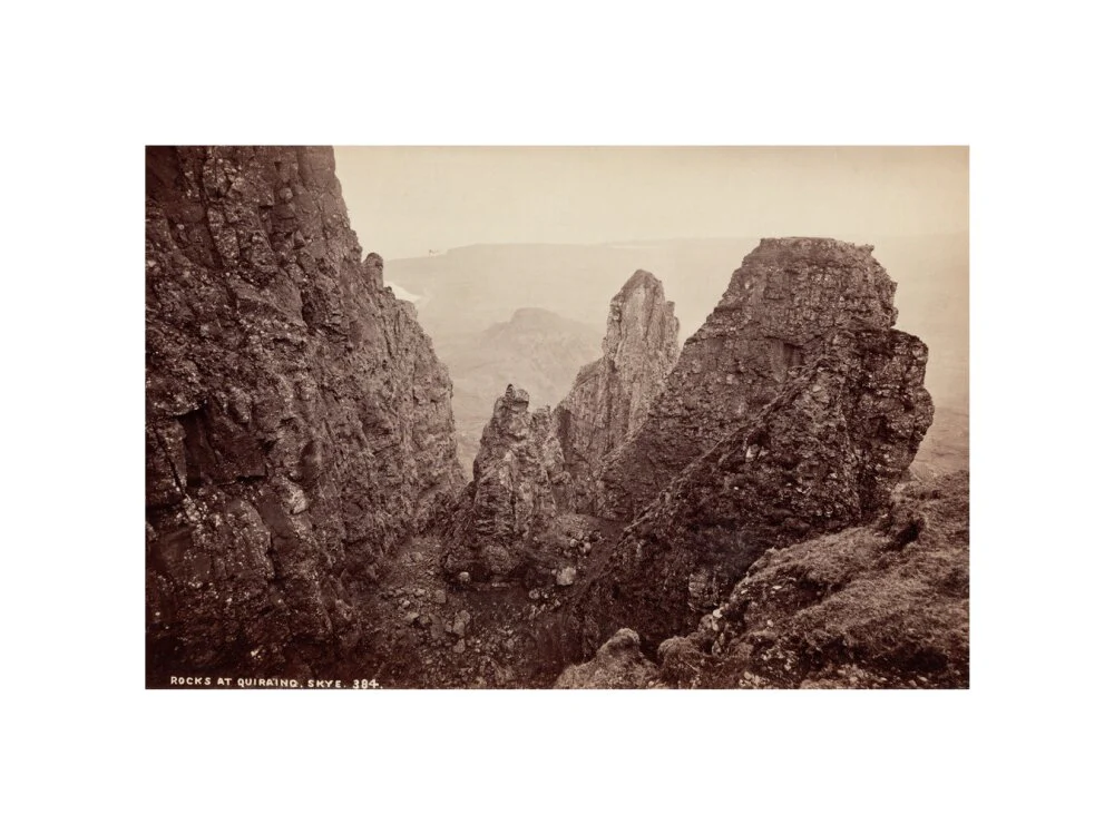 'Rocks at Quiraing, Skye', Isle of Skye, Scotland, c 1850-1900. - Image 60