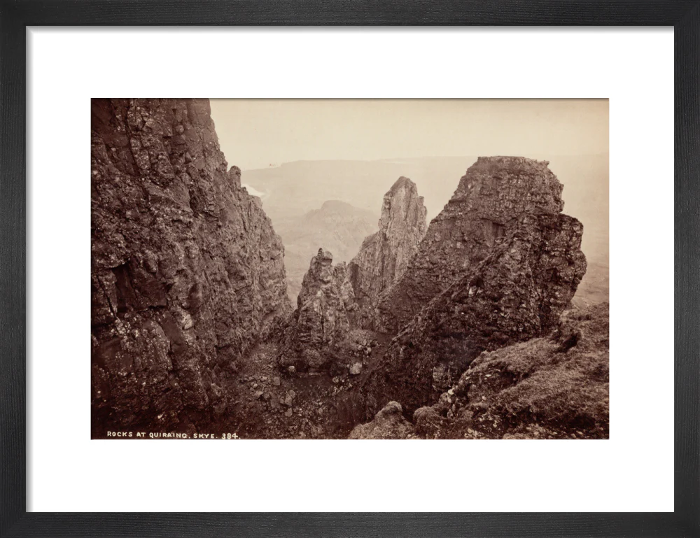 'Rocks at Quiraing, Skye', Isle of Skye, Scotland, c 1850-1900. - Image 8