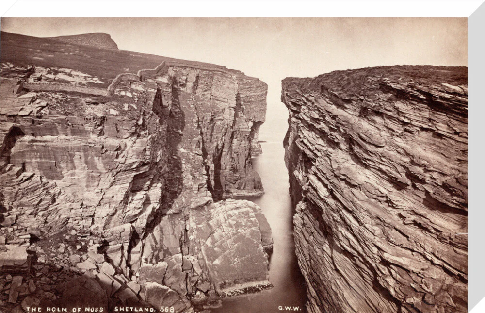 'The Holm of Noss, Shetland', Scotland, c 1850-1900. - Image 33