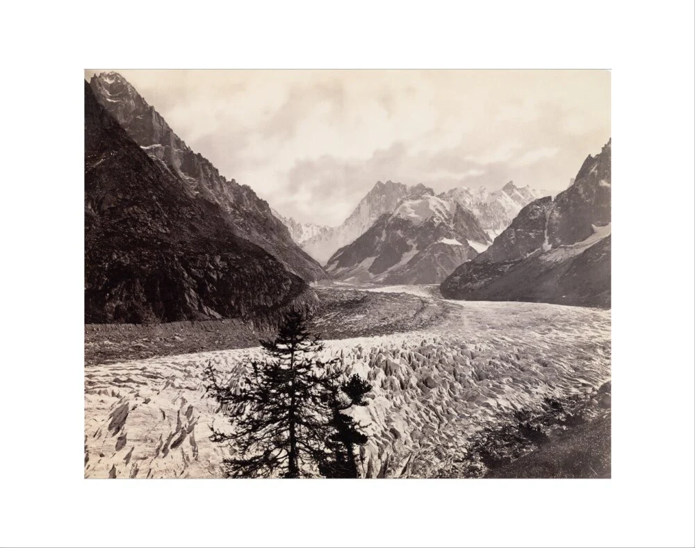 Mer de Glace, near Chamonix, Mont Blanc, France, c 1850-1900. - Image 2