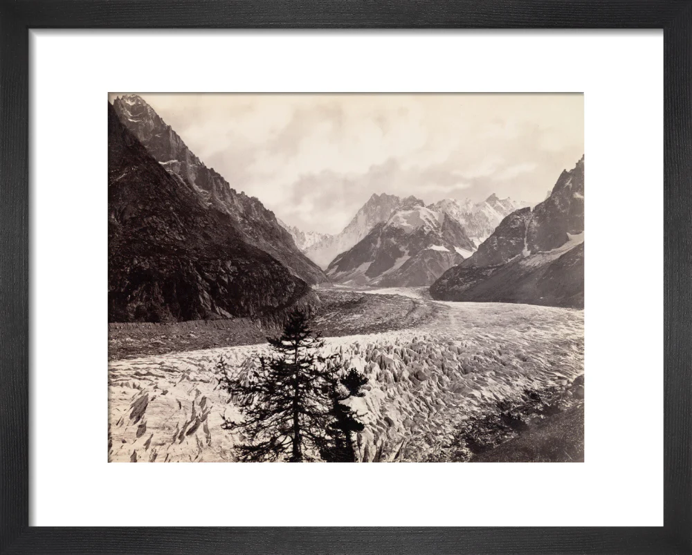 Mer de Glace, near Chamonix, Mont Blanc, France, c 1850-1900. - Image 36