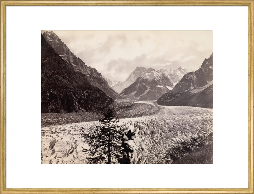 Mer de Glace, near Chamonix, Mont Blanc, France, c 1850-1900. - Image 58
