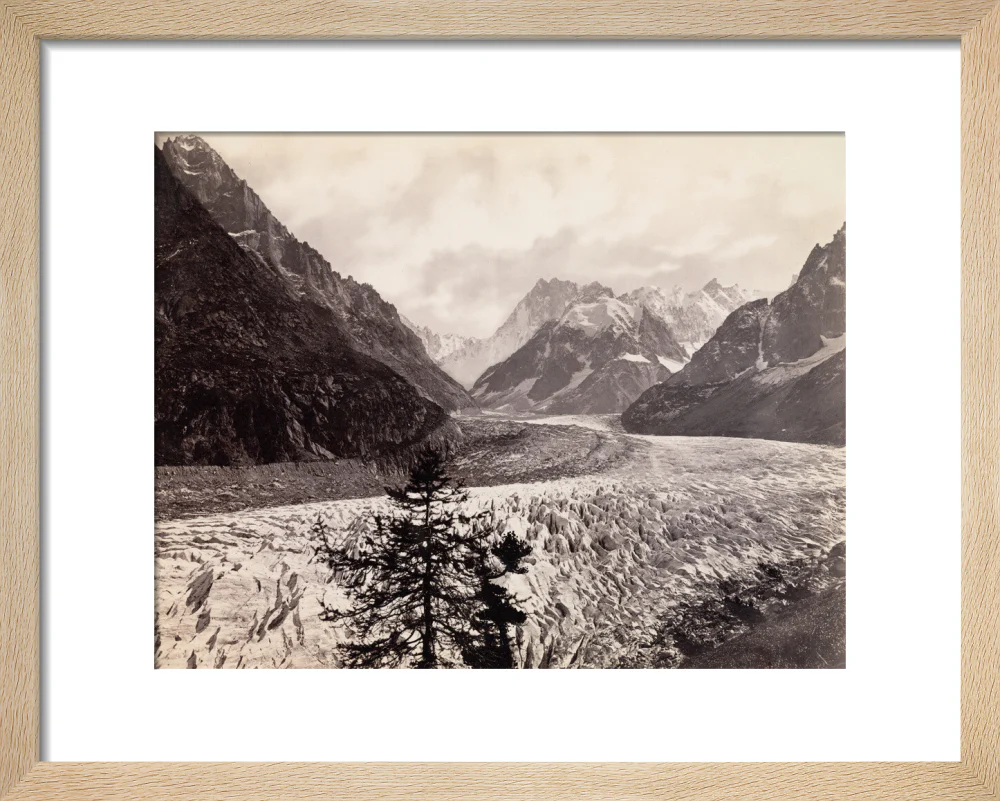Mer de Glace, near Chamonix, Mont Blanc, France, c 1850-1900. - Image 6