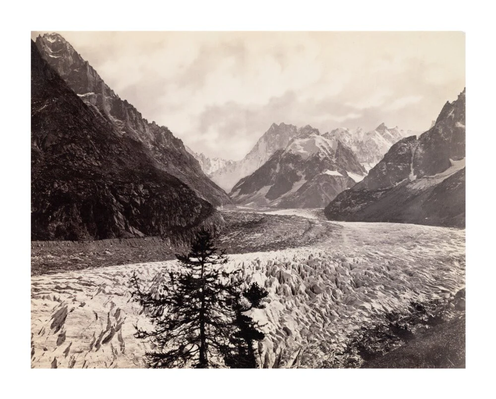 Mer de Glace, near Chamonix, Mont Blanc, France, c 1850-1900. - Image 63