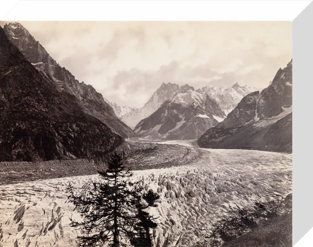 Mer de Glace, near Chamonix, Mont Blanc, France, c 1850-1900. - Image 64