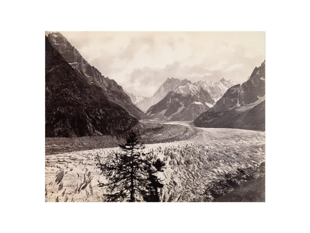Mer de Glace, near Chamonix, Mont Blanc, France, c 1850-1900. - Image 7