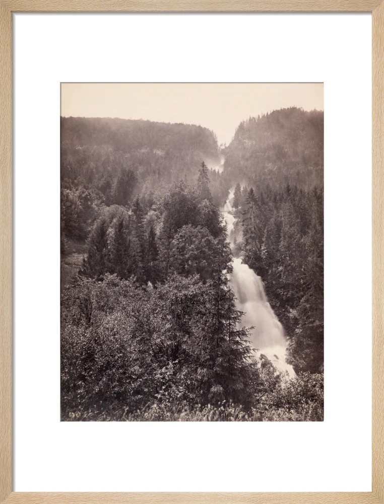 Giessbach Falls near Lake Brienz, Switzerland, c 1850-1900. - Image 49