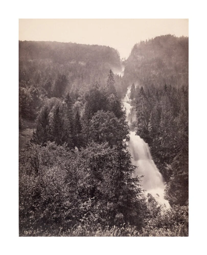 Giessbach Falls near Lake Brienz, Switzerland, c 1850-1900. - Image 62