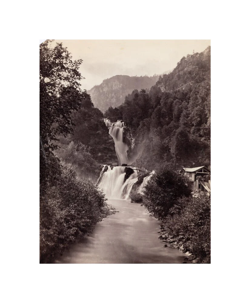 Reichenbach Falls, Switzerland, c 1850-1900. - Image 27